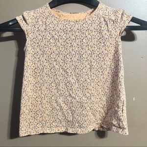 GAP Toddler Girls Size 5T Open Back Split Top